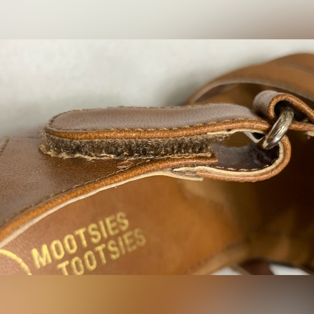 MOOTSIES TOOTSIES NASSAU OPEN TOE SANDALS - 7M - Picture 5 of 8